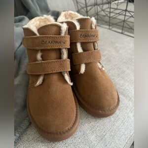 BearPaw Tan Suede Boots